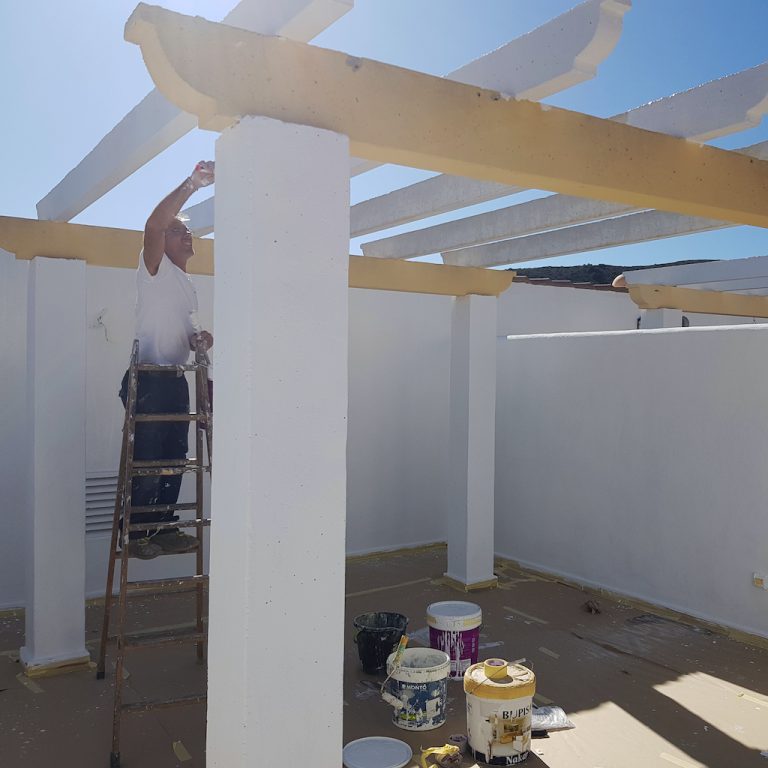 PINTURA DE TERRAZAS Y FACHADAS