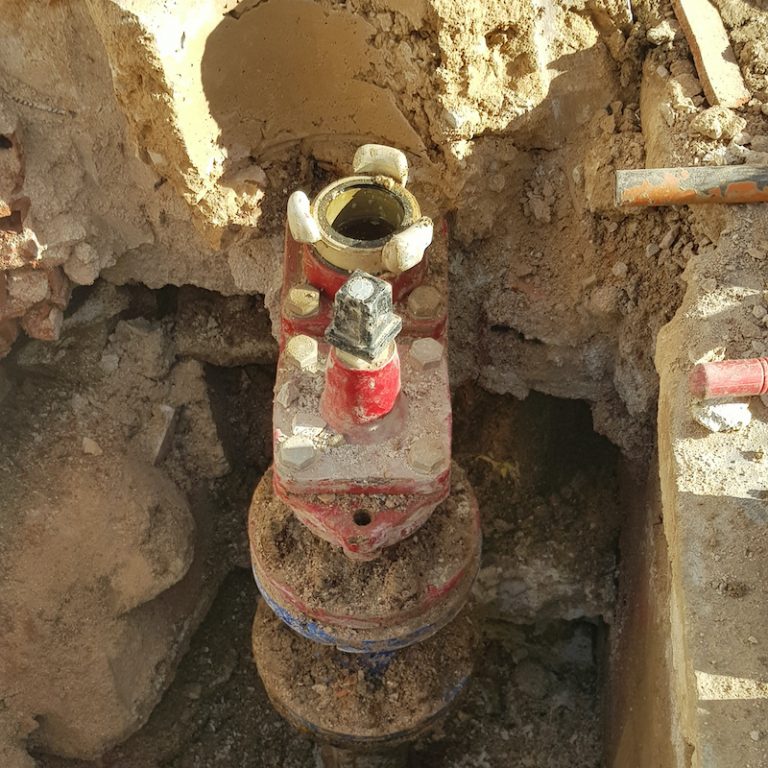 REPARACIÓN DE TUBERÍA CONTRA INCENDIOS