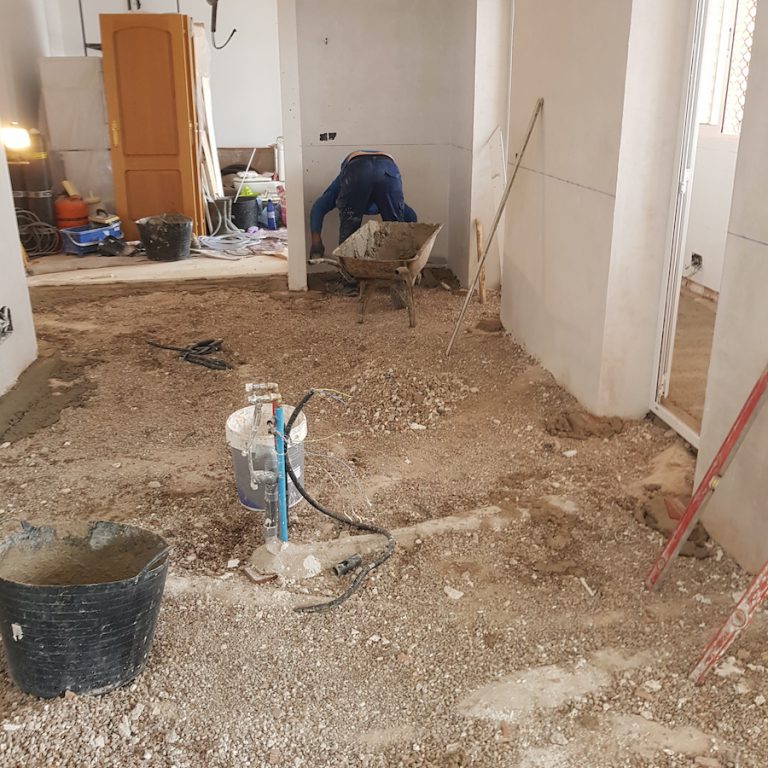 CAMBIO DE SOLADO INTERIOR
