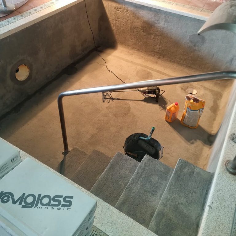 Reparación integral piscina termal